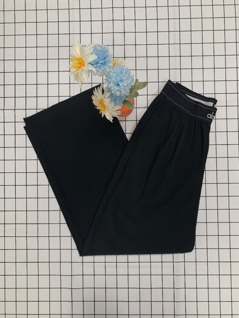 Alo Yoga Regular🔆Black Women's Trouser🤍Size XXS/XS - Picture 5 of 8